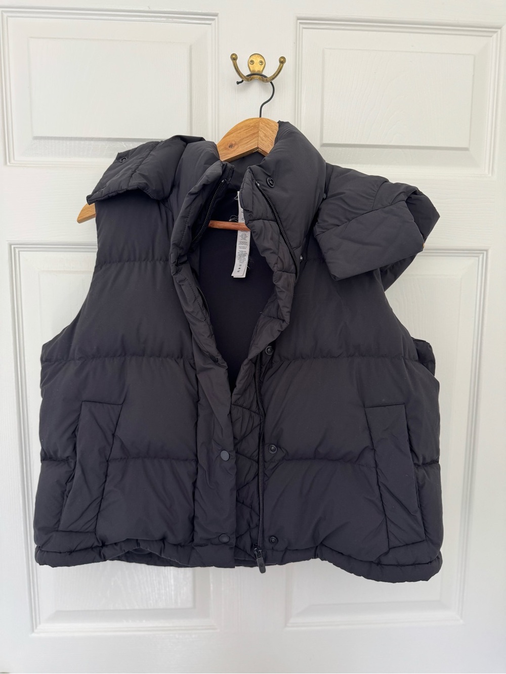 lululemon athletica Black Quilted Puffer Vest